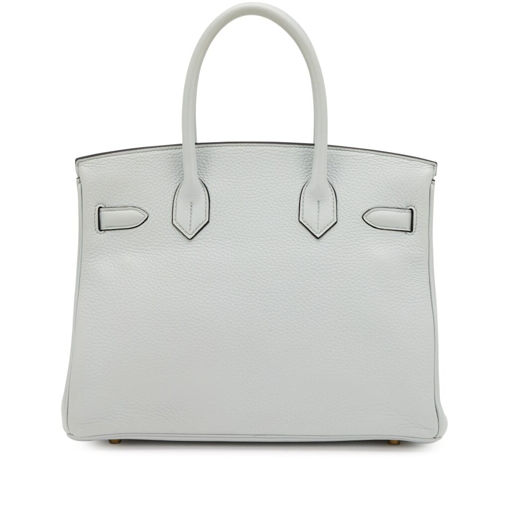 Bleu Pale Togo Birkin 30 Gold Hardware, 2018