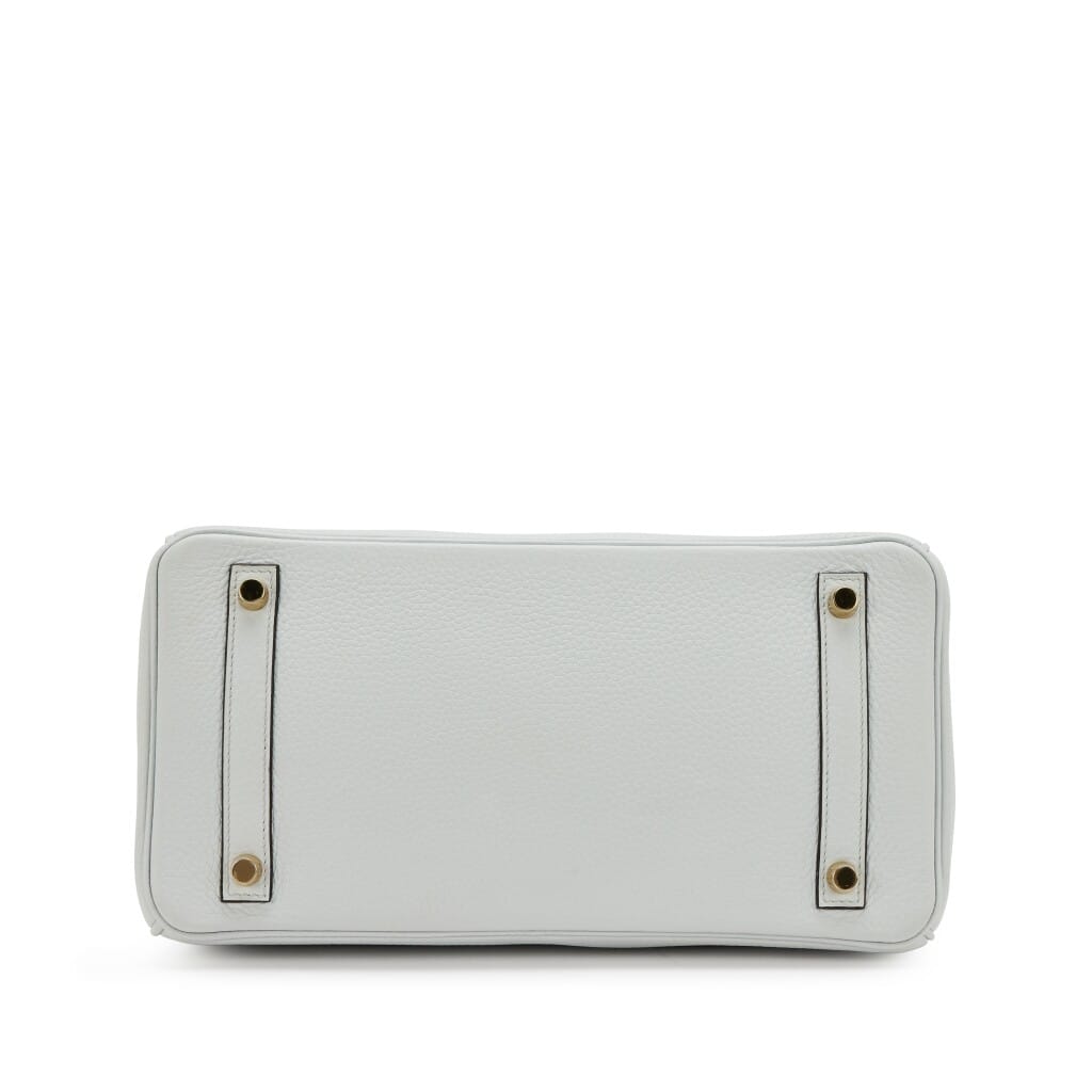 Bleu Pale Togo Birkin 30 Gold Hardware, 2018