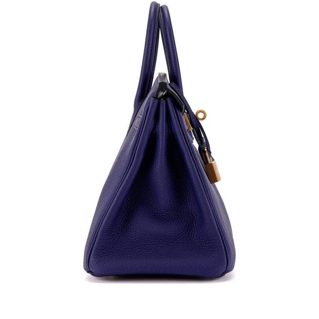 Bleu Encre Togo Birkin 25 Gold Hardware, 2018