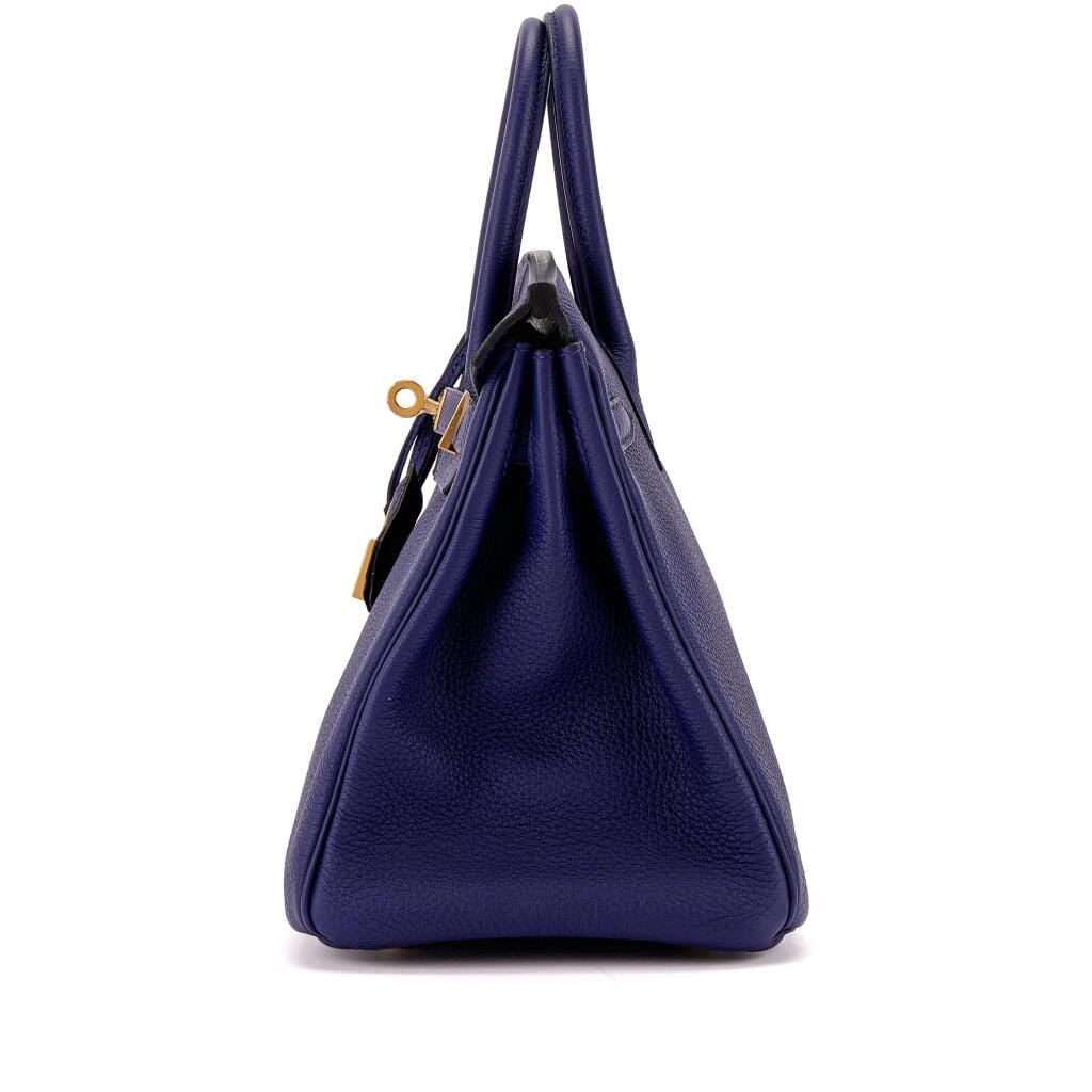 Bleu Encre Togo Birkin 25 Gold Hardware, 2018