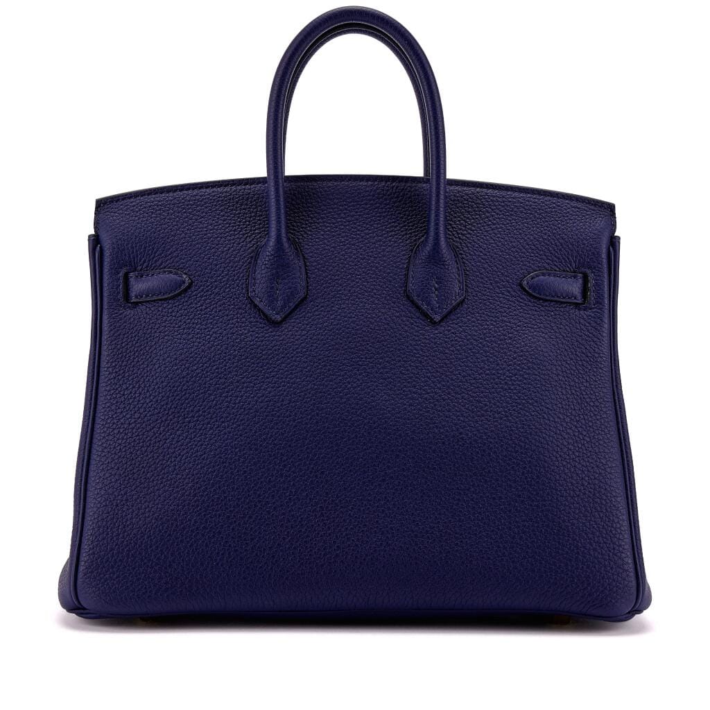 Bleu Encre Togo Birkin 25 Gold Hardware, 2018