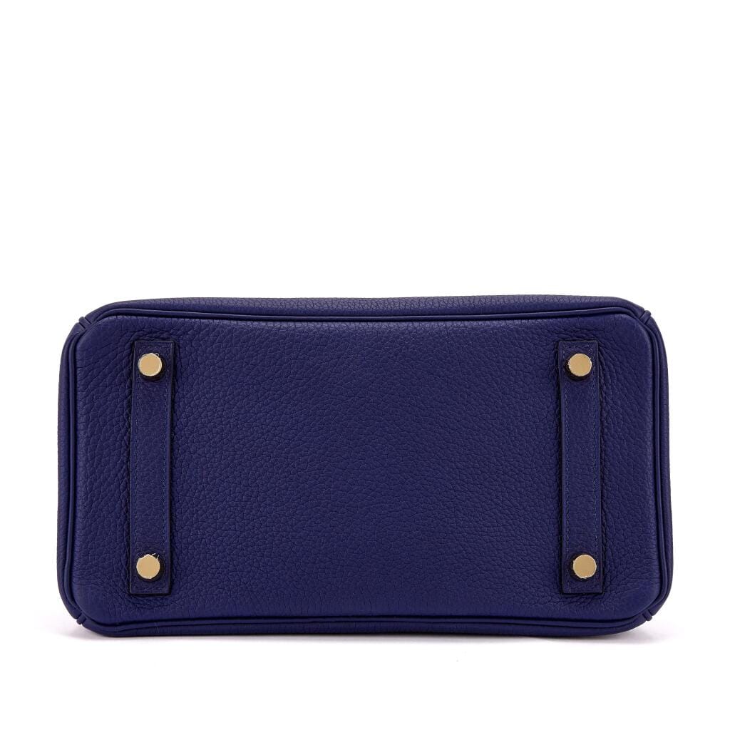Bleu Encre Togo Birkin 25 Gold Hardware, 2018