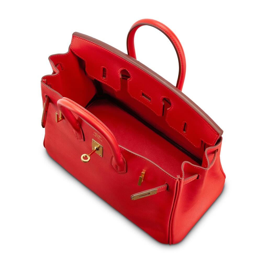 Capucine Swift Birkin 25 Gold Hardware, 2016