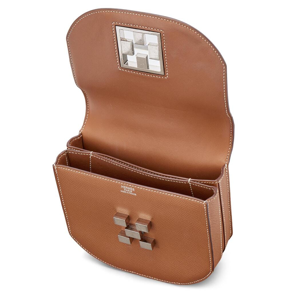 Gold Epsom Mini Mosaique Au 24-17 Palladium Hardware, 2019