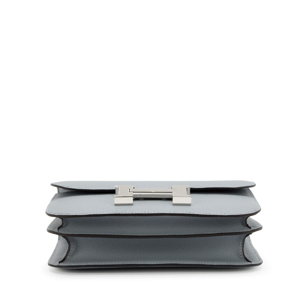 Gris Pantin Epsom Mini Constance 18 Palladium Hardware, 2025