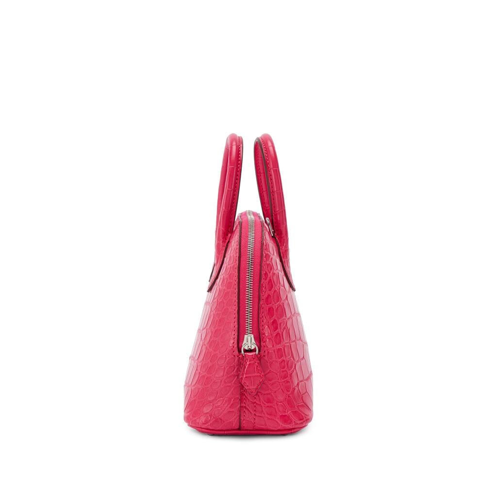 Rose Extreme Matte Alligator Mini Bolide 1923 Palladium Hardware, 2025