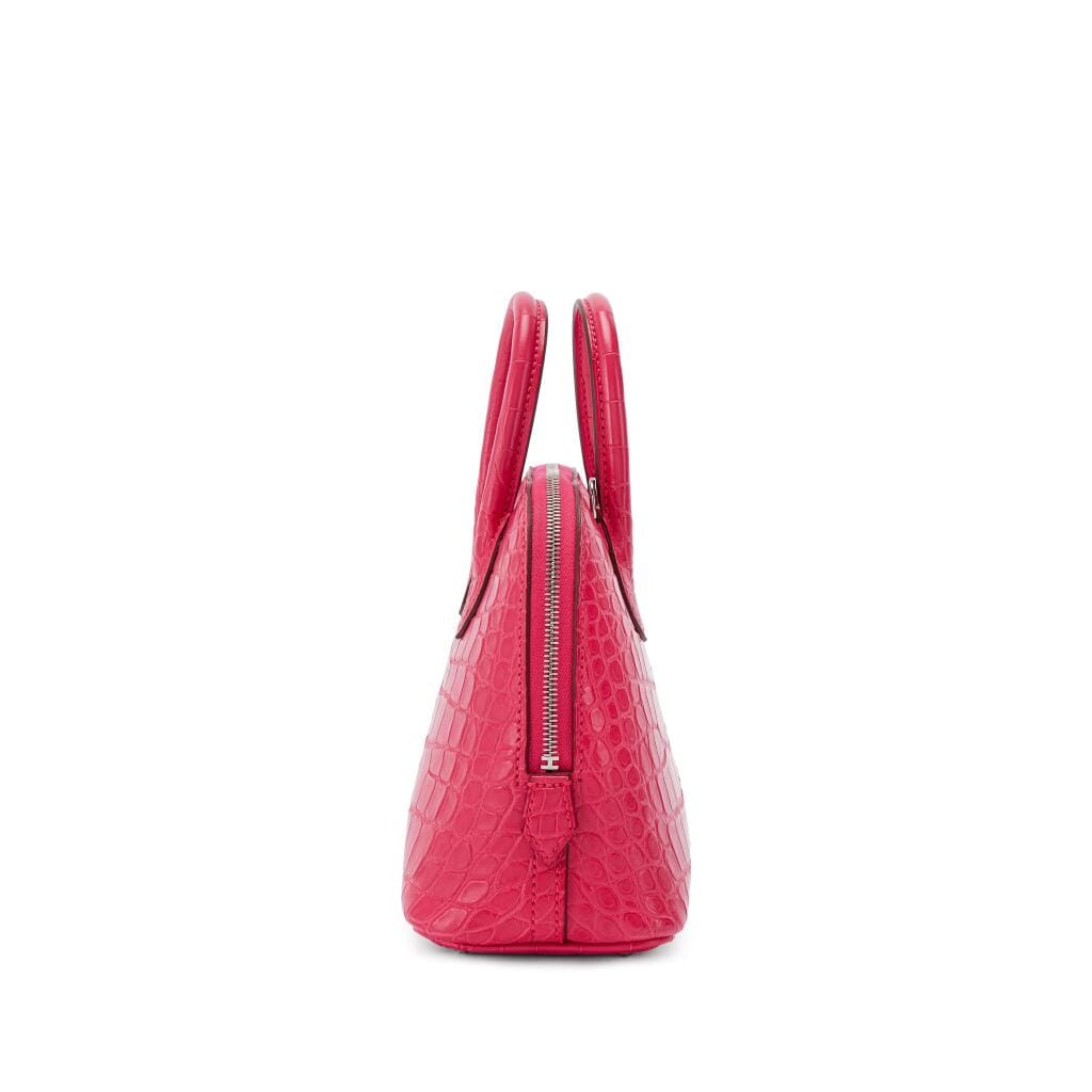 Rose Extreme Matte Alligator Mini Bolide 1923 Palladium Hardware, 2025