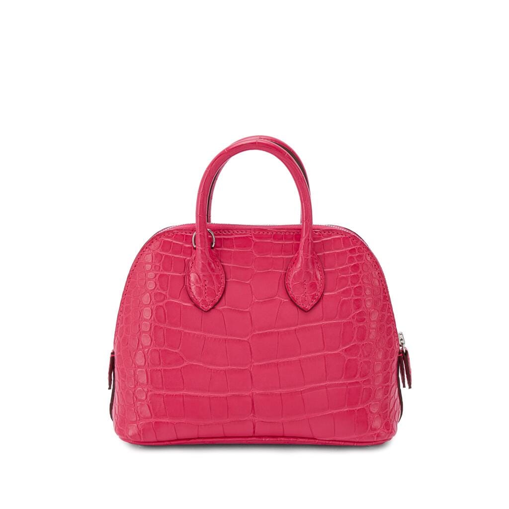 Rose Extreme Matte Alligator Mini Bolide 1923 Palladium Hardware, 2025