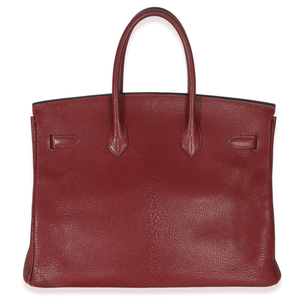 Rouge Grenat Chèvre de Coromandel Birkin 35 Gold Hardware, 2004