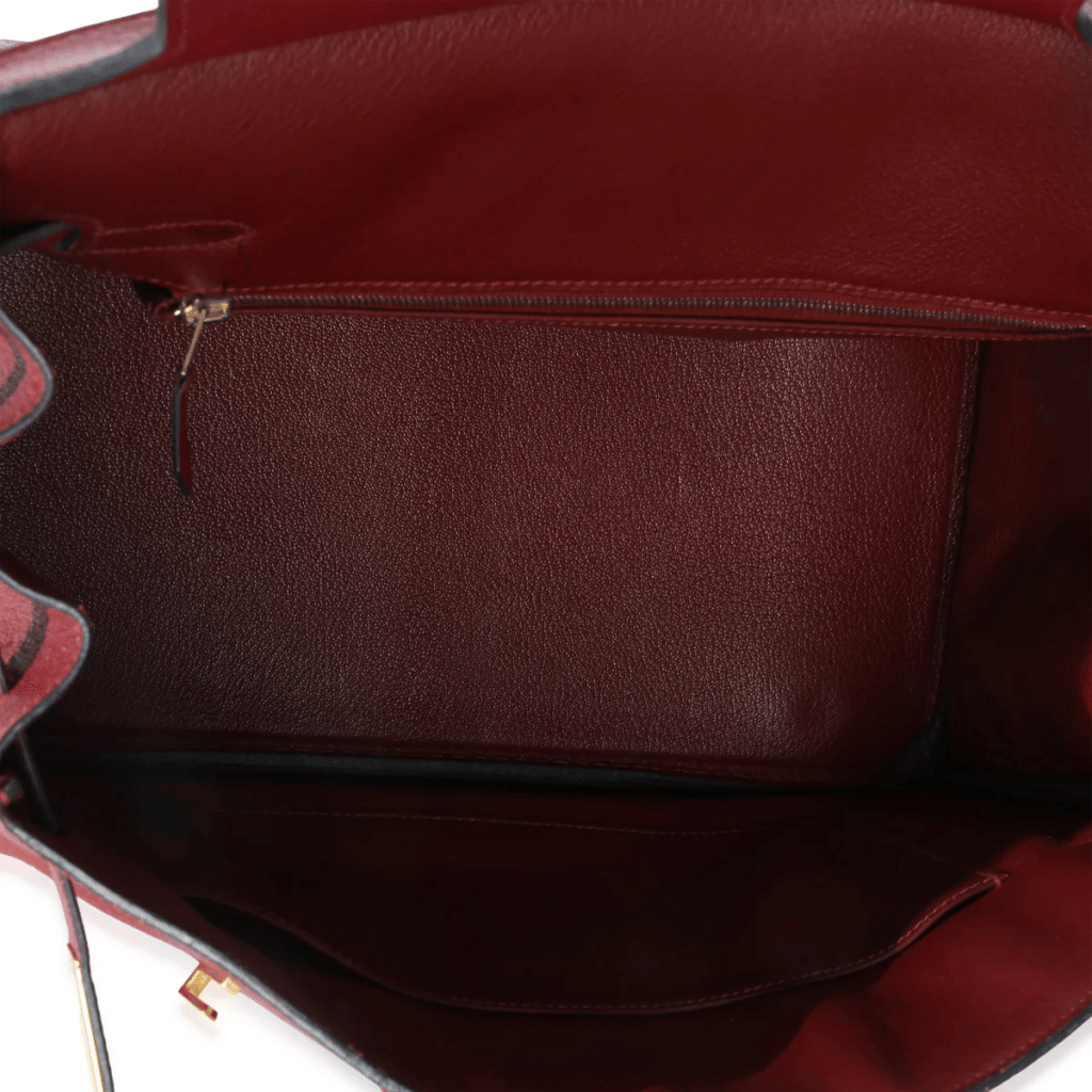 Rouge Grenat Chèvre de Coromandel Birkin 35 Gold Hardware, 2004