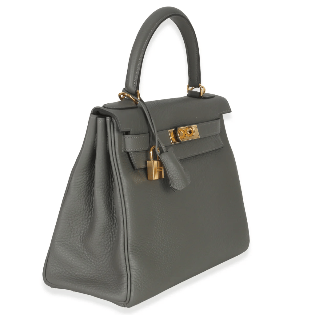 Gris Meyer Clemence Retourne Kelly 28 Gold Hardware, 2022