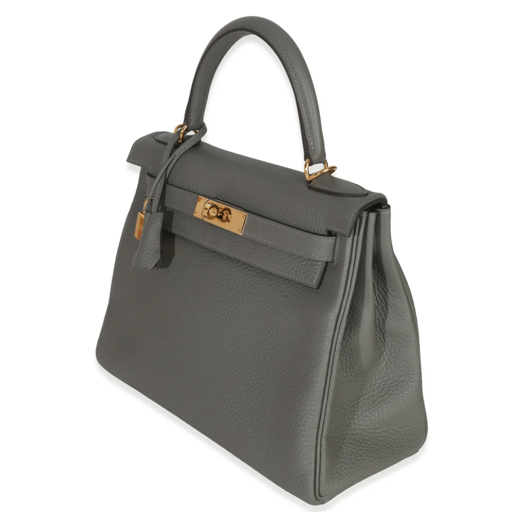 Gris Meyer Clemence Retourne Kelly 28 Gold Hardware, 2022