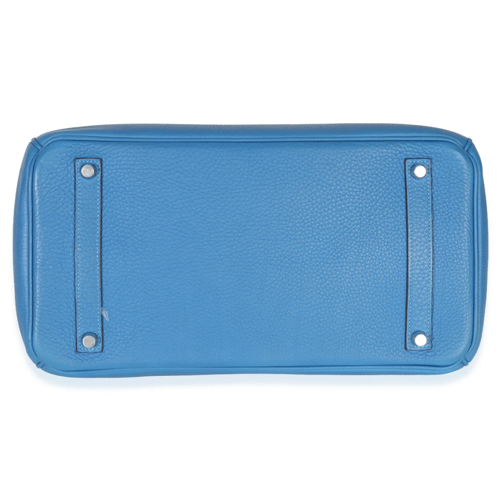 Bleu Zellige Togo Birkin 35 Palladium Hardware, 2010