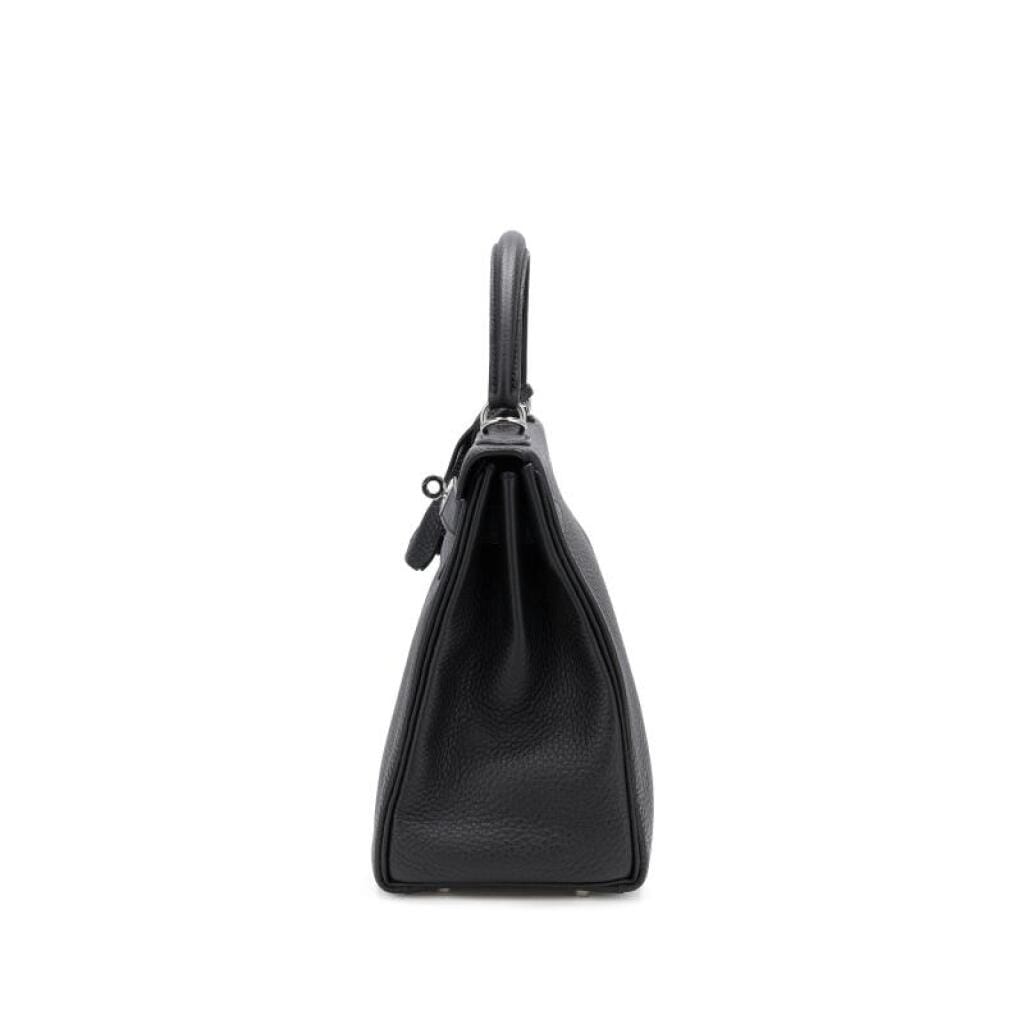 Black Togo Retourne Kelly 28 Palladium Hardware, 2026