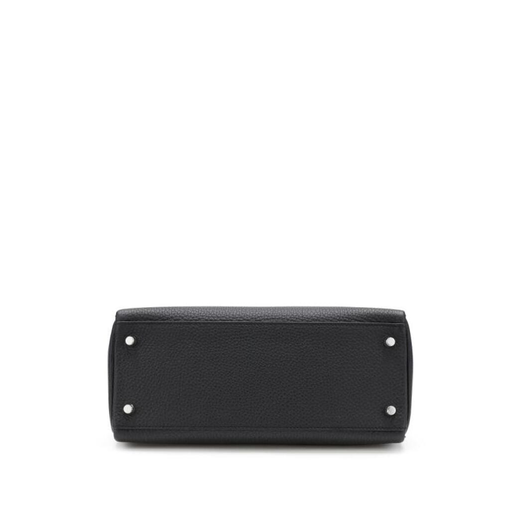 Black Togo Retourne Kelly 28 Palladium Hardware, 2026