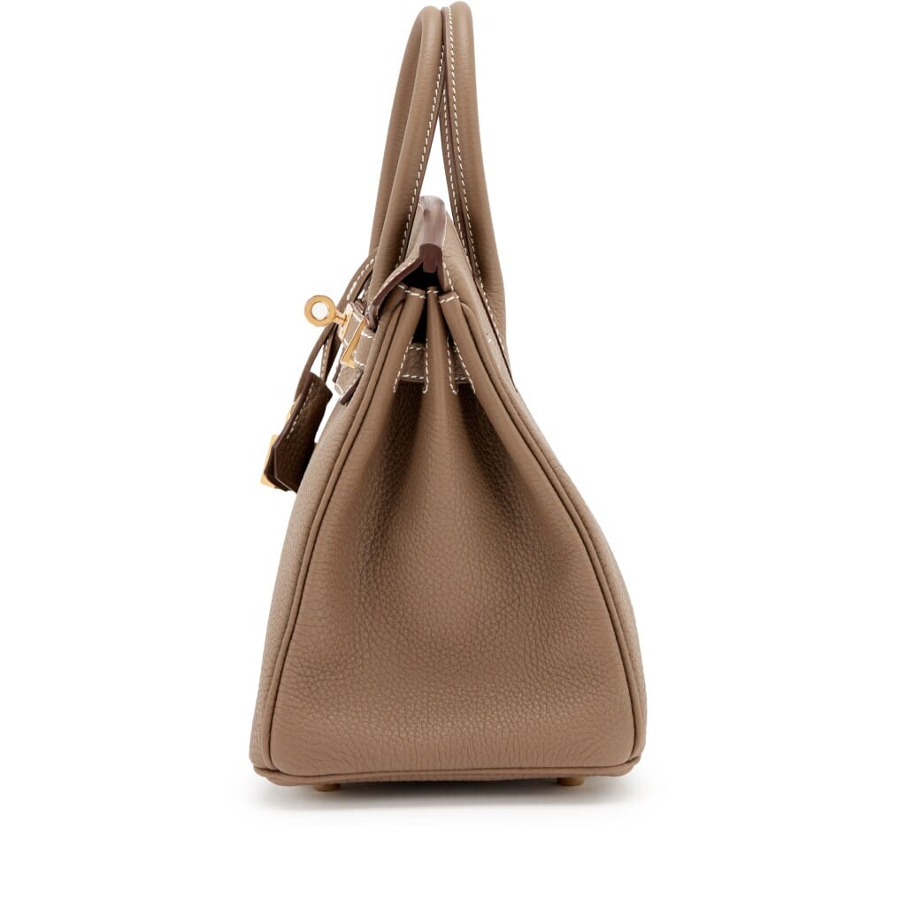 Etoupe Togo Birkin 25 Gold Hardware, 2025