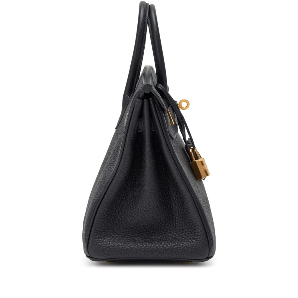 Black Togo Birkin 25 Gold Hardware, 2024