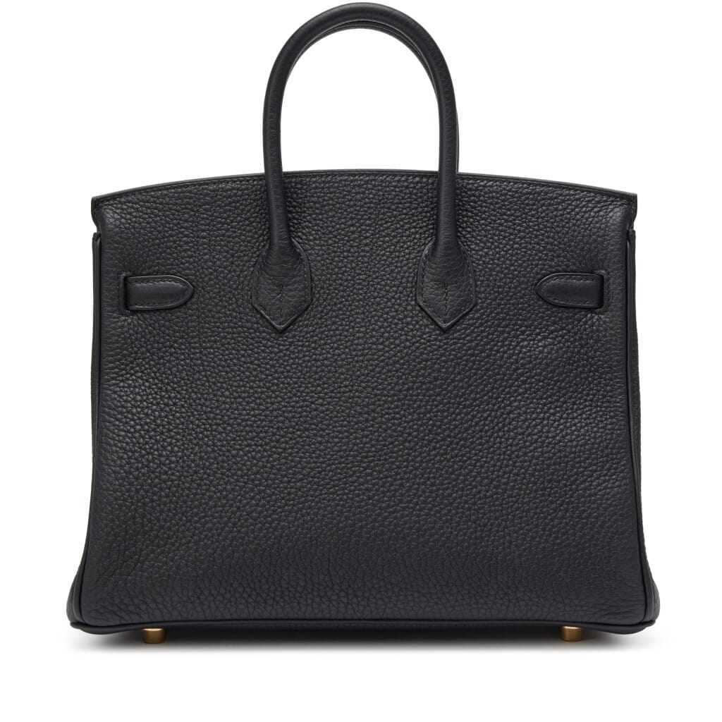 Black Togo Birkin 25 Gold Hardware, 2024