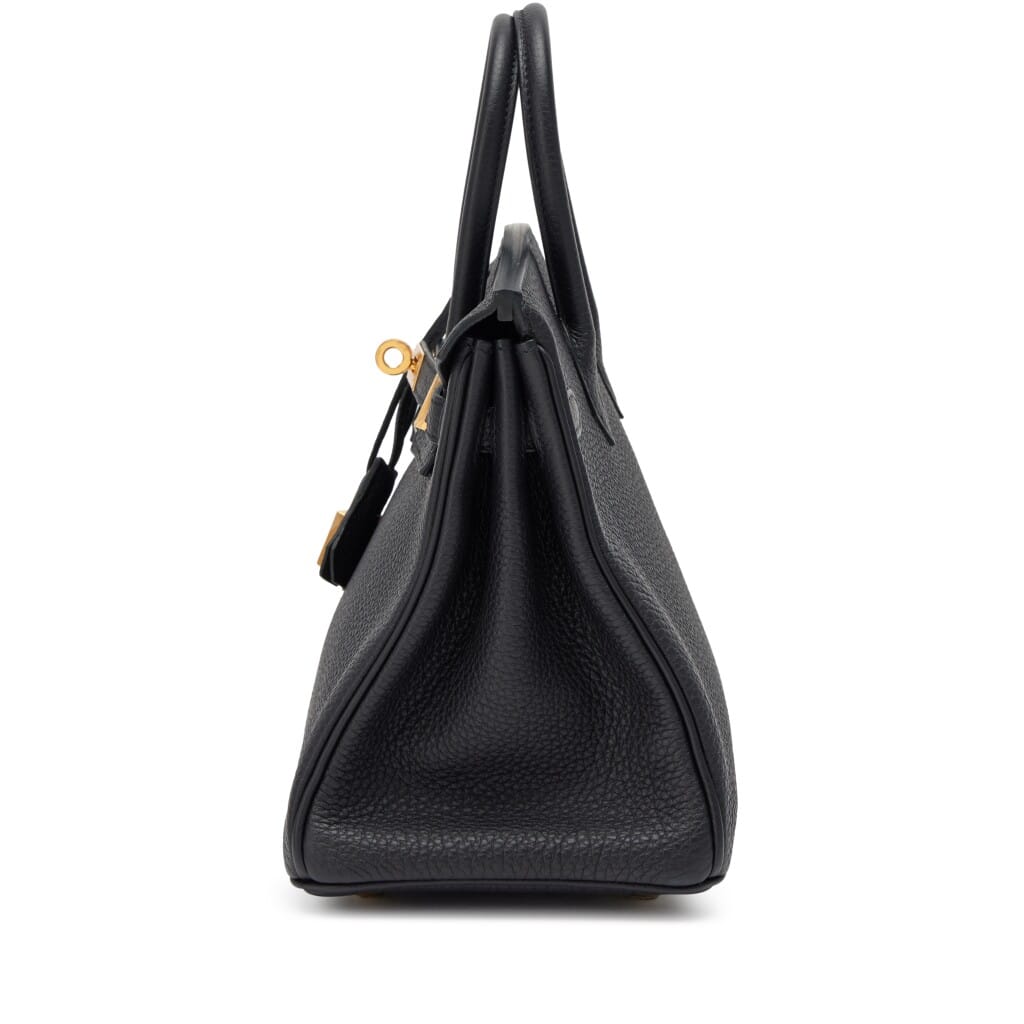 Black Togo Birkin 25 Gold Hardware, 2024