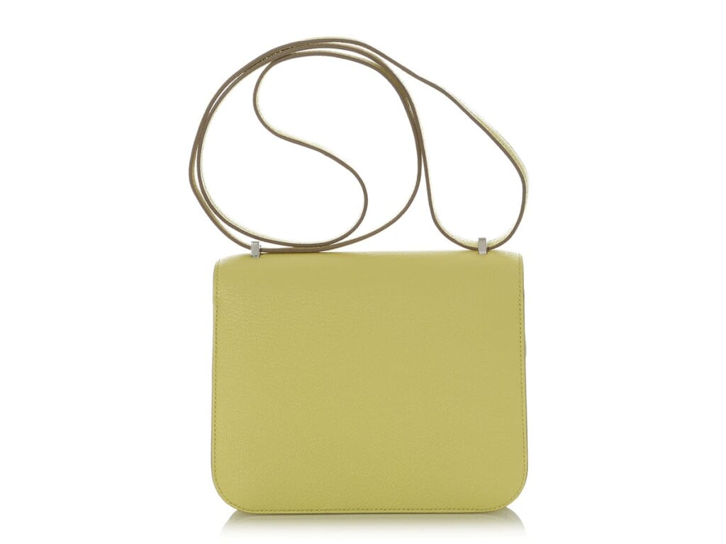 Limoncello Chèvre Mysore Mini Constance 18 Palladium Hardware, 2024