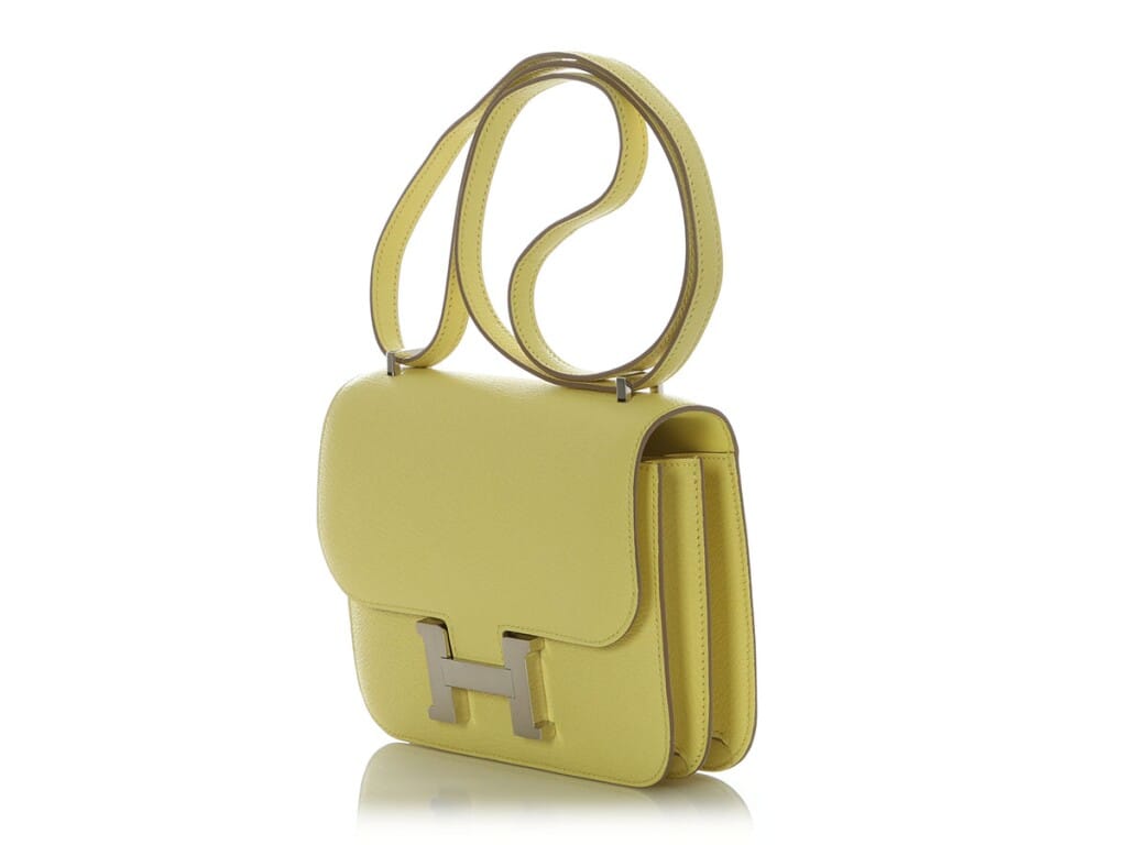 Limoncello Chèvre Mysore Mini Constance 18 Palladium Hardware, 2024