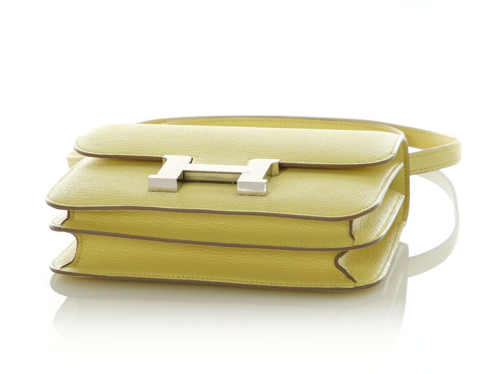 Limoncello Chèvre Mysore Mini Constance 18 Palladium Hardware, 2024