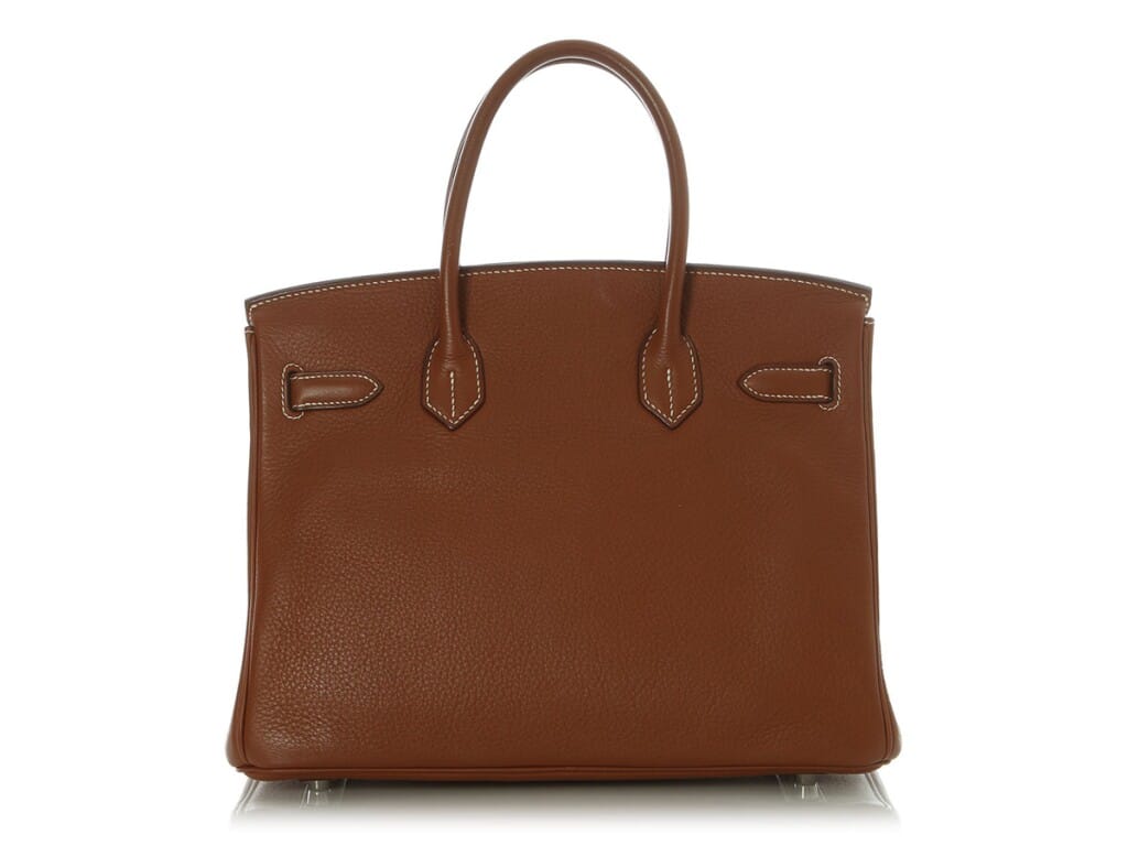 Gold Togo Birkin 30 Palladium Hardware, 2008