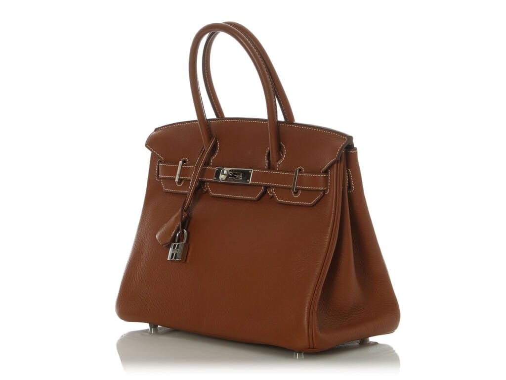 Gold Togo Birkin 30 Palladium Hardware, 2008