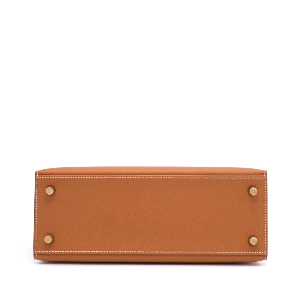 Gold Epsom Kelly 25 Sellier Gold Hardware, 2026