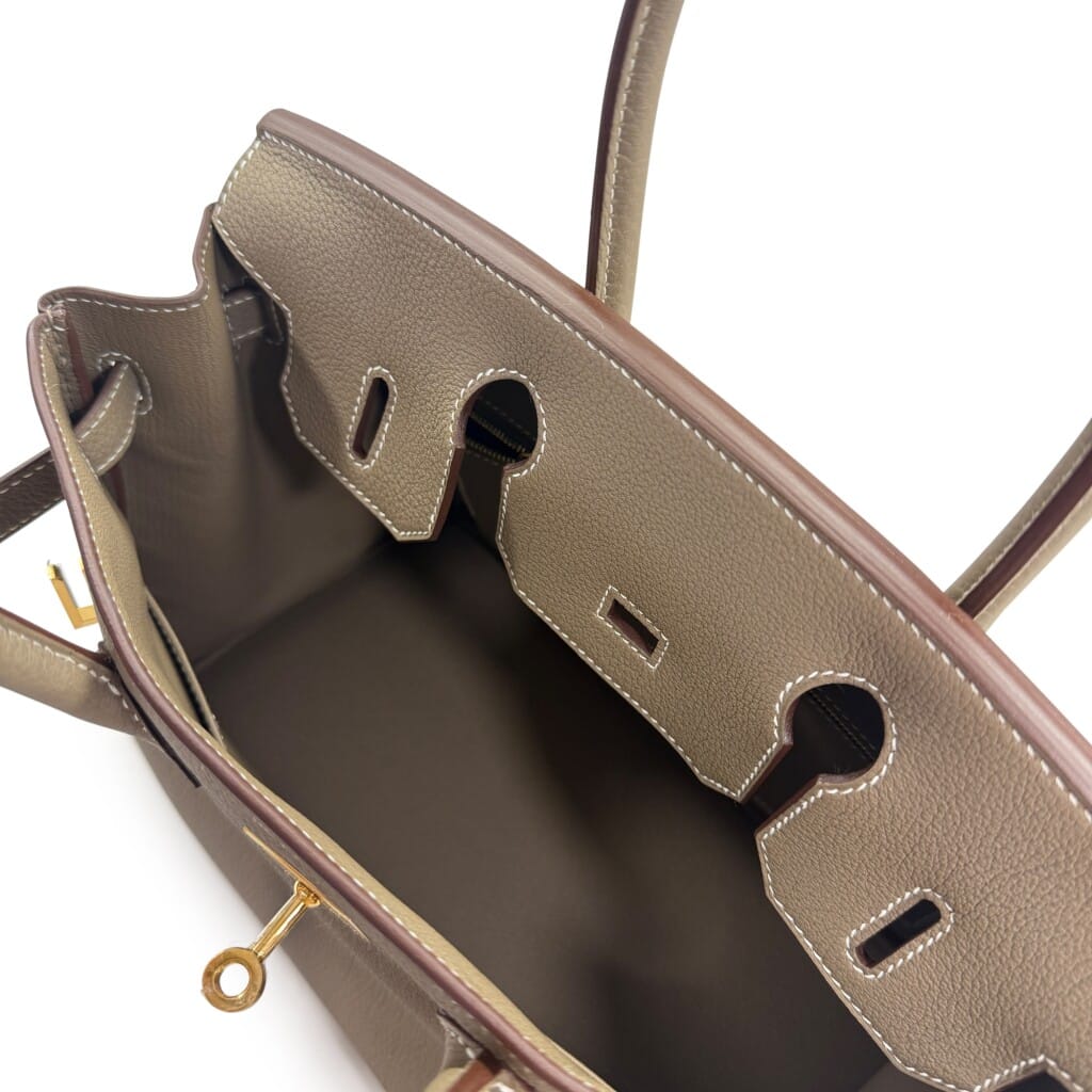 Etoupe Togo Birkin 30 Gold Hardware, 2026