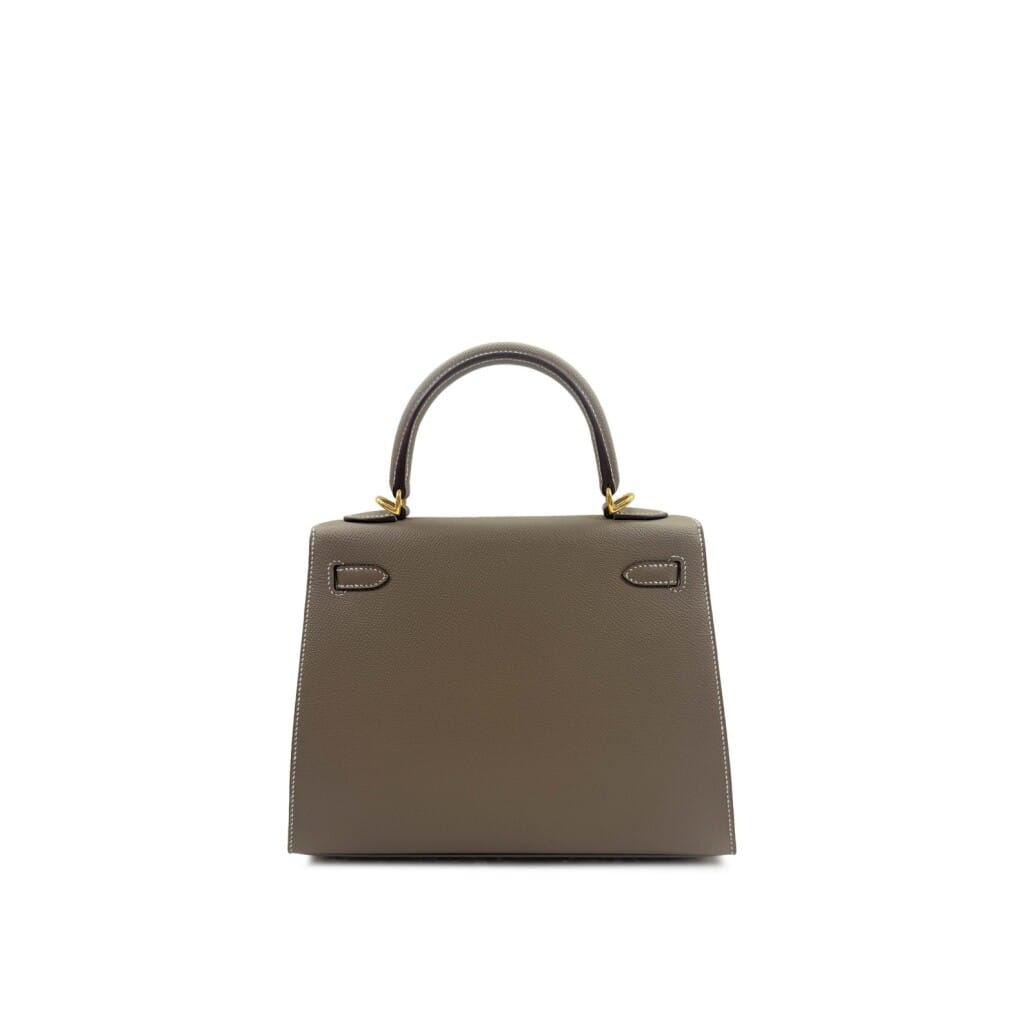 Etoupe Epsom Kelly 25 Sellier Gold Hardware, 2026