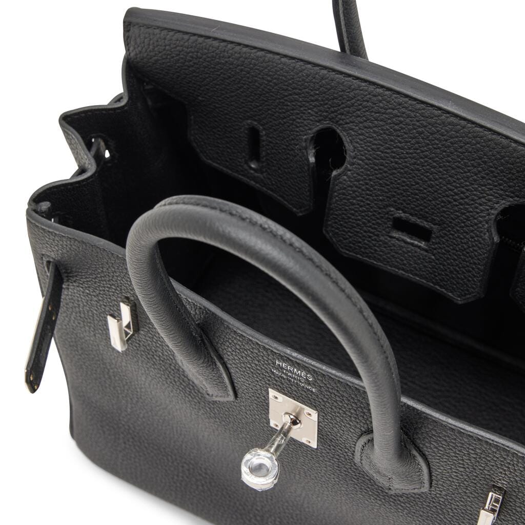 Black Togo Birkin 25 Palladium Hardware, 2026