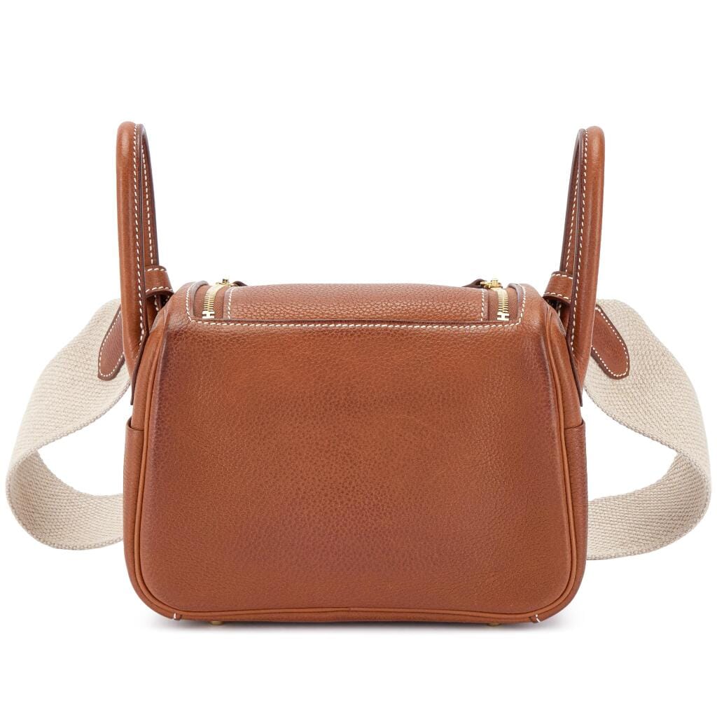 Fauve Barenia Faubourg Mini Lindy II Gold Hardware, 2025