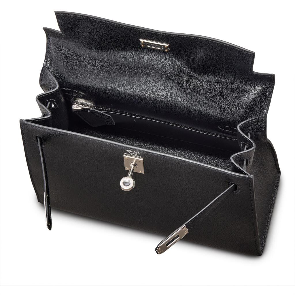 Black Chèvre Chamkila Kelly 25 Sellier Palladium Hardware, 2025