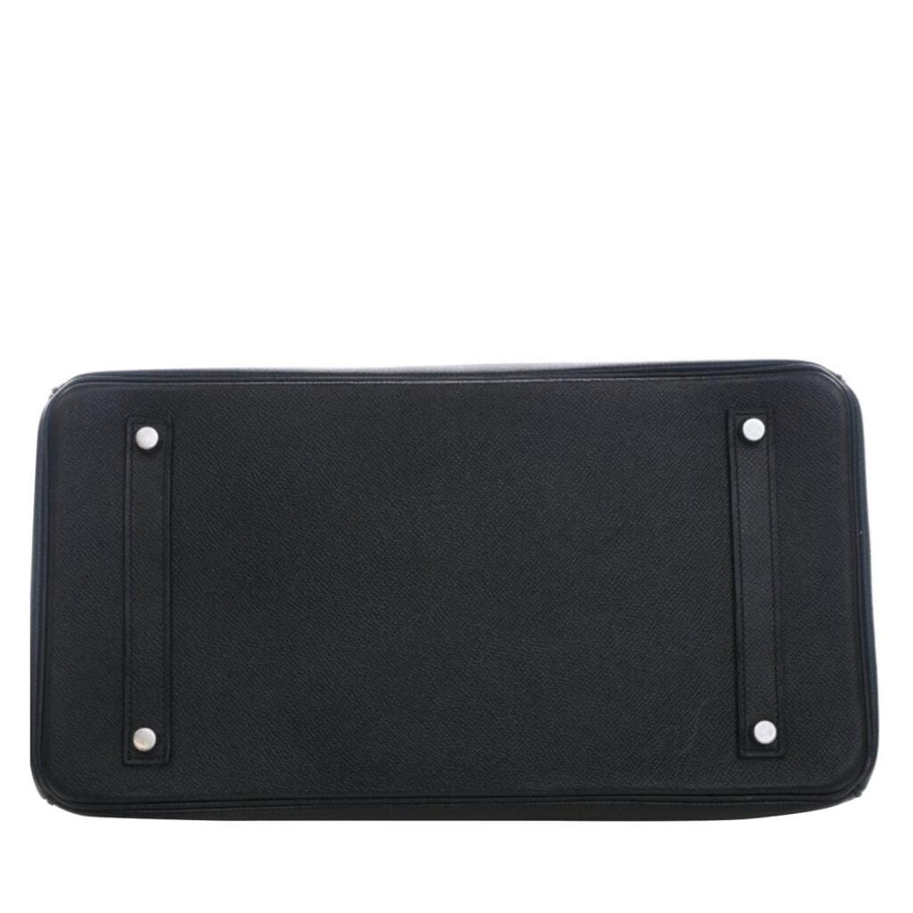 Black Epsom Birkin 35 Palladium Hardware, 2014