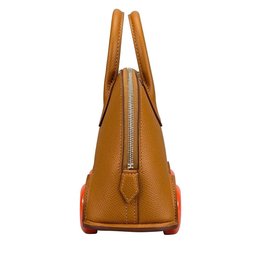 Limited Edition Gold Epsom and Orange 1923 Bolide on Wheels Palladium Hardware, 2025