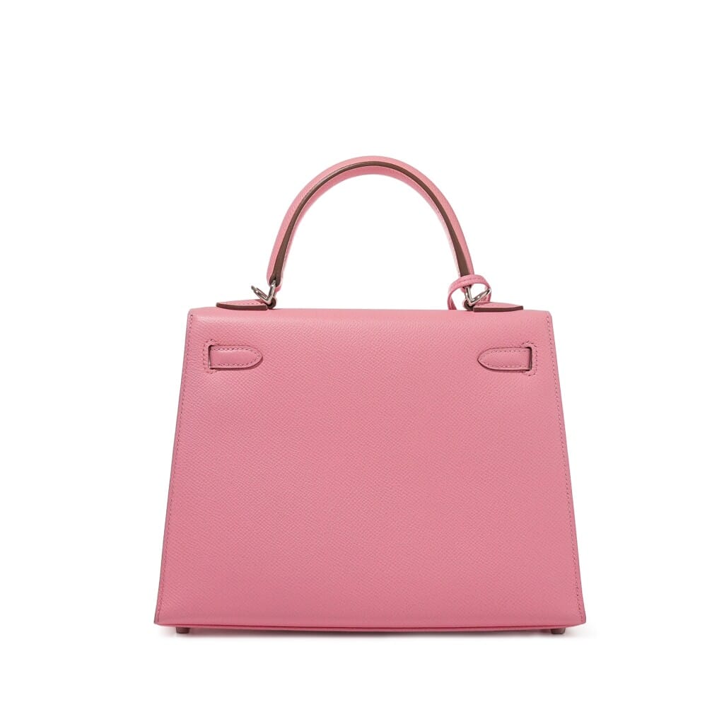 Rose Confetti Epsom Sellier Kelly 25 Palladium Hardware, 2025