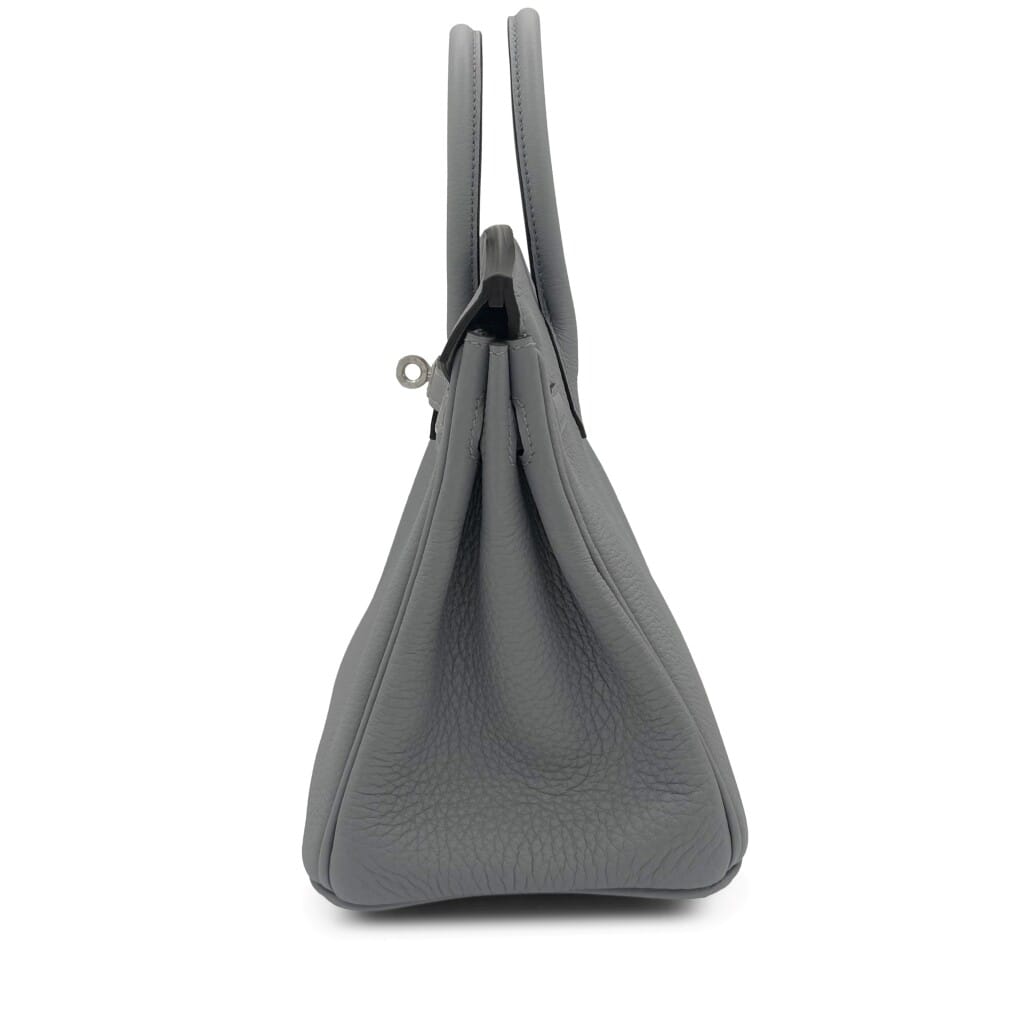 Gris Pantin Togo Birkin 25 Palladium Hardware, 2025
