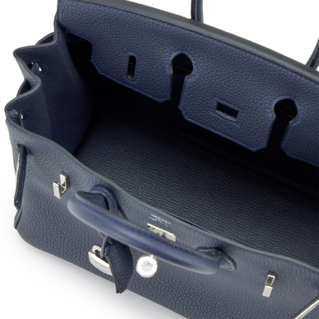 Bleu Nuit Birkin 25 Palladium Hardware, 2025
