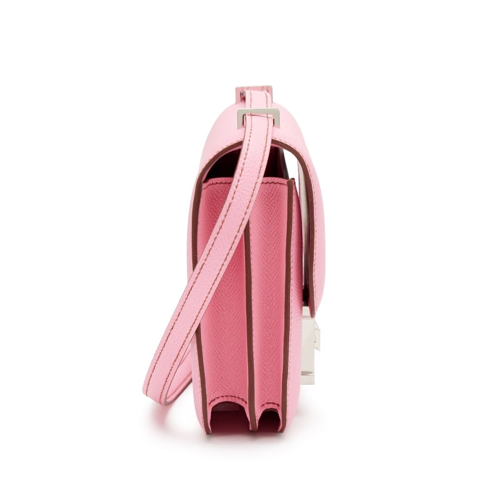 5P Bubblegum Pink Epsom Mini Constance 18 Palladium Hardware, 2021