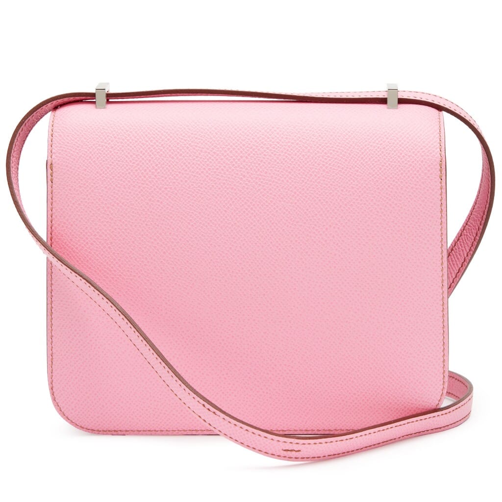 5P Bubblegum Pink Epsom Mini Constance 18 Palladium Hardware, 2021