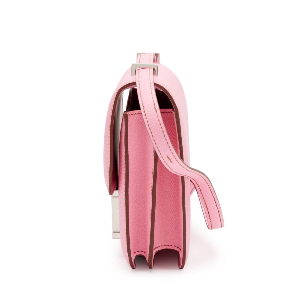 5P Bubblegum Pink Epsom Mini Constance 18 Palladium Hardware, 2021