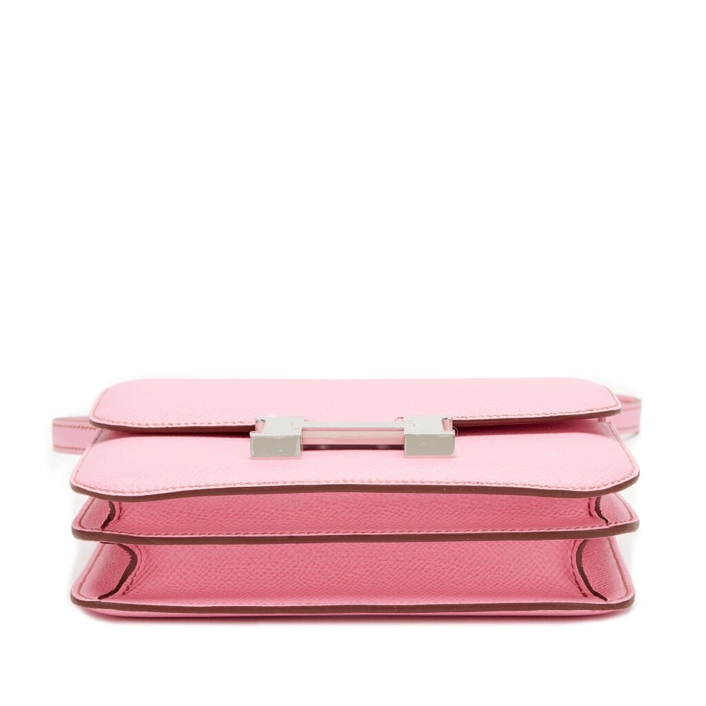 5P Bubblegum Pink Epsom Mini Constance 18 Palladium Hardware, 2021