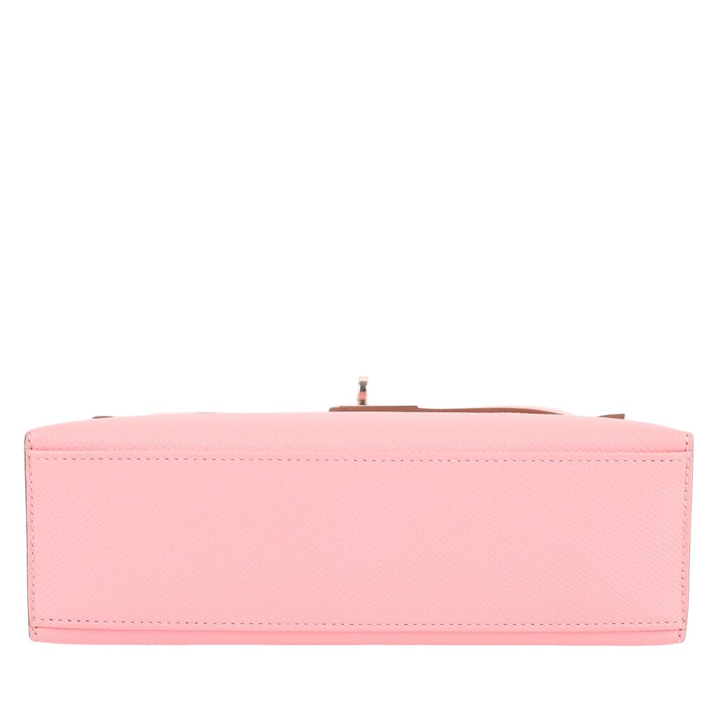 Rose Confetti Epsom Kelly Pochette Palladium Hardware, 2015