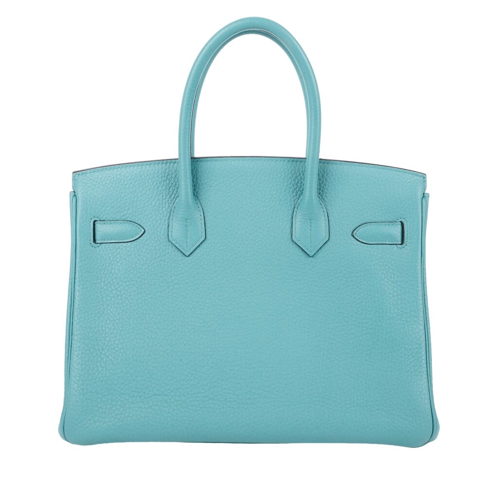 Bleu Saint Cyr Clemence Birkin 30 Gold Hardware, 2015