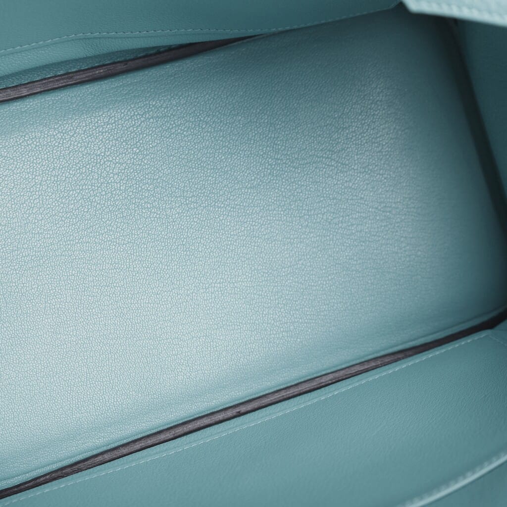 Bleu Saint Cyr Clemence Birkin 30 Gold Hardware, 2015