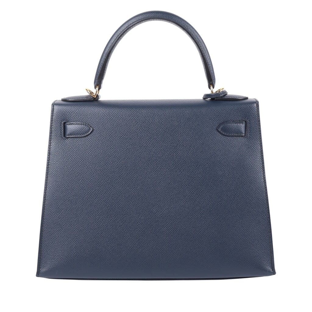 Bleu Indigo Epsom Sellier Kelly 28 Gold Hardware, 2022