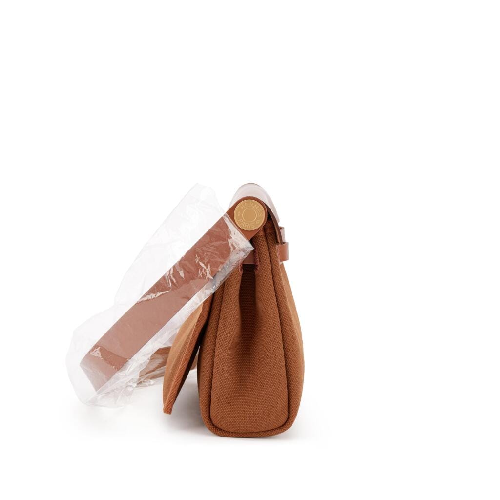 Gold Vache Hunter and Toile Mini Herbag Zip 20 Gold Hardware, 2026