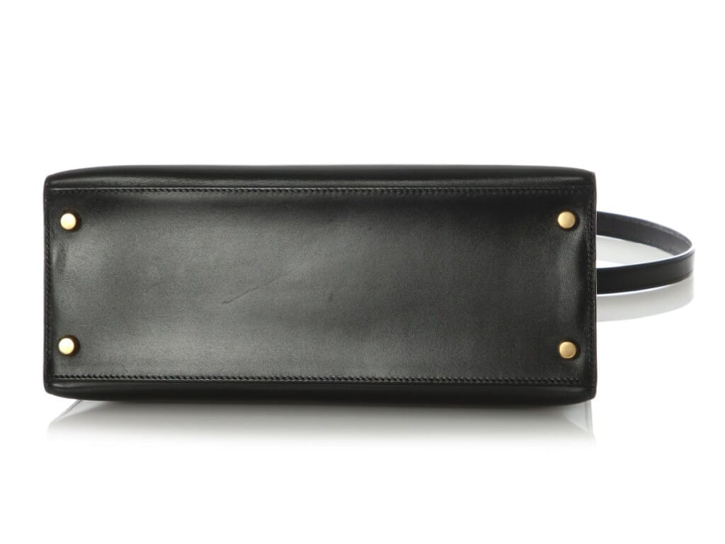 Black Box Calf Sellier Kelly 28 Gold Hardware, 2003