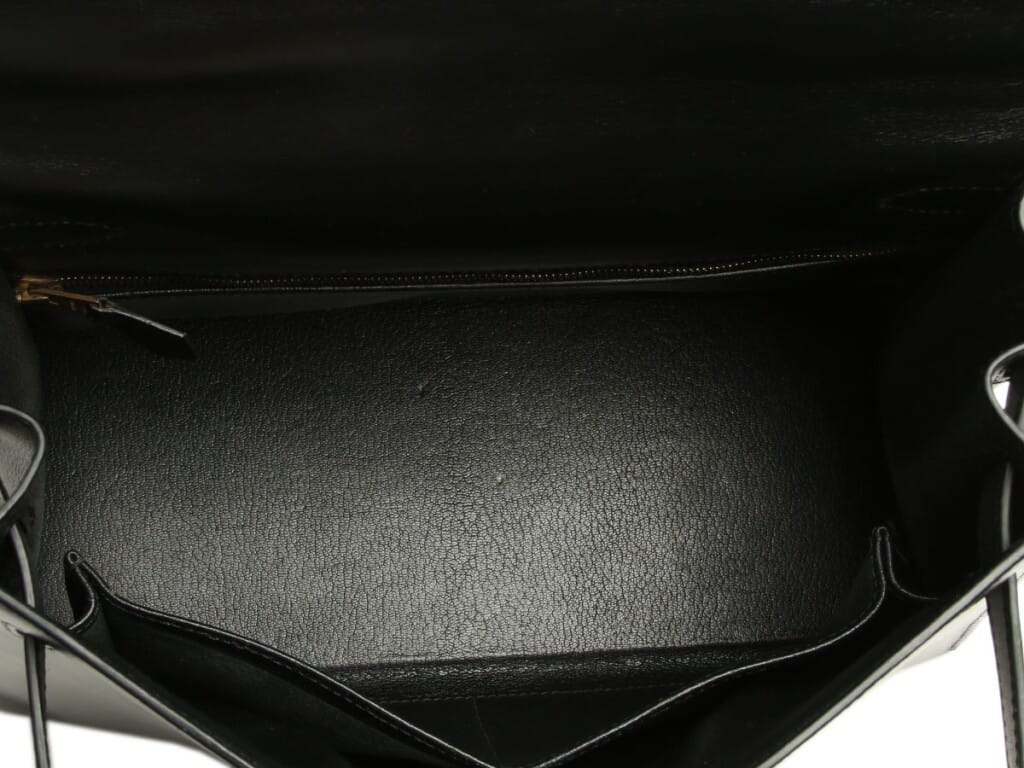 Black Box Calf Sellier Kelly 28 Gold Hardware, 2003
